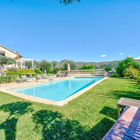 فيلة De Prestige Vue Panoramique Piscine Climatisation نيس