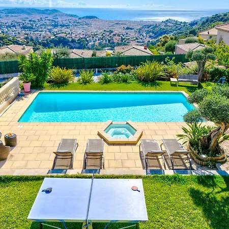 De Prestige Vue Panoramique Piscine Climatisation نيس