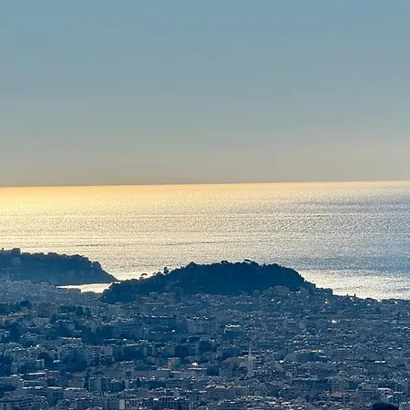De Prestige Vue Panoramique Piscine Climatisation * نيس