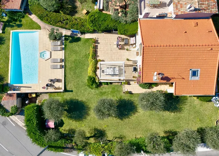 De Prestige Vue Panoramique Piscine Climatisation Villa Nice