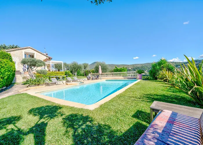 Вилла De Prestige Vue Panoramique Piscine Climatisation Ницца