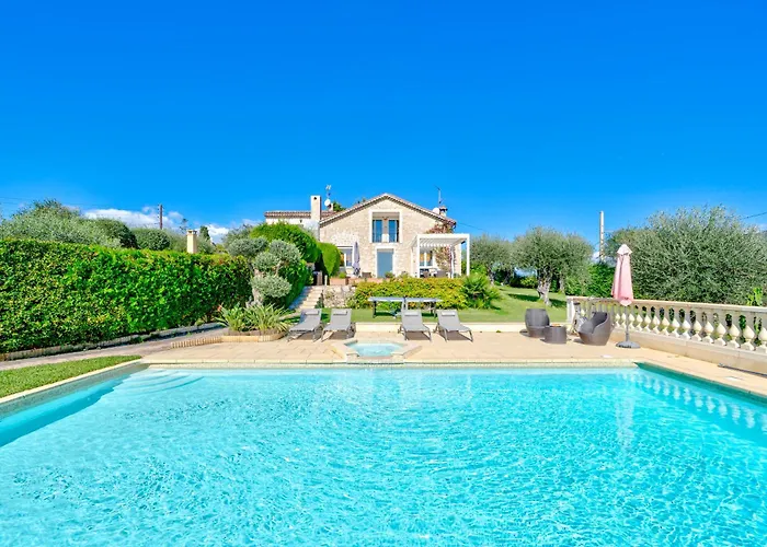 De Prestige Vue Panoramique Piscine Climatisation * Nice