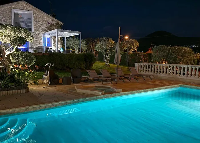 Вилла De Prestige Vue Panoramique Piscine Climatisation *